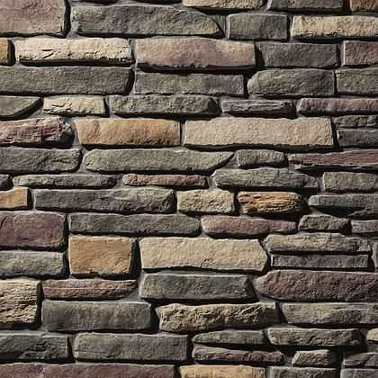 Saginaw Ledgestone - Manufactured Thin Stone Veneer - California Stone