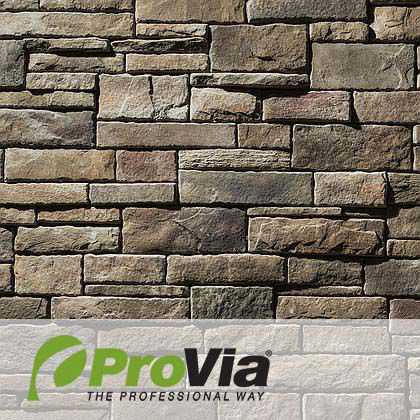 Manufactured Stone Veneer - Dry Stack - Shawnee - ProVia