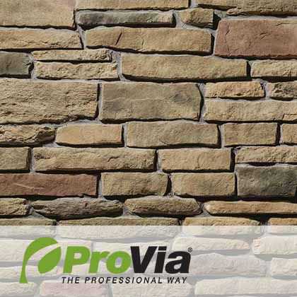 Manufactured Stone Veneer - Ledgestone - Santee - ProVia