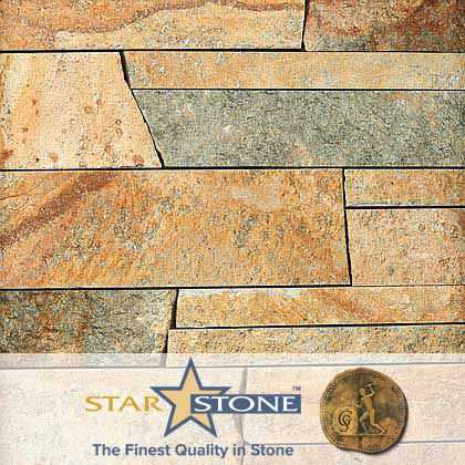 Autumn Gold Promontory Thin Stone Veneer