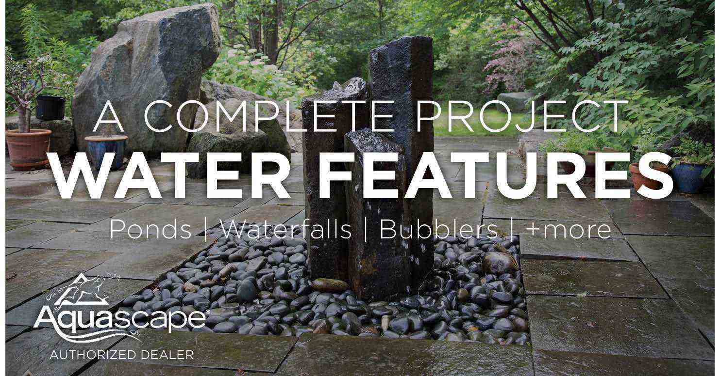 Aquascapes pond and water fountain supplies