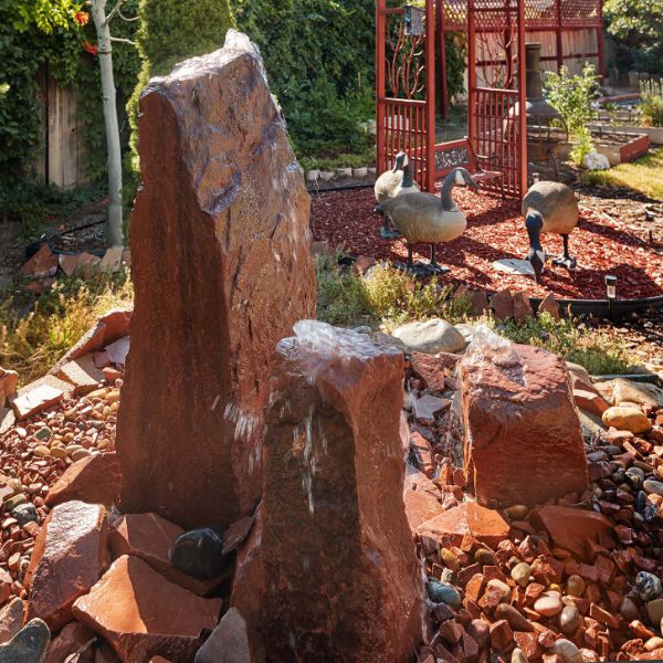 Stone Monoliths make great landmarks