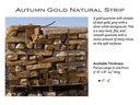 Autumn Gold Natural Strip