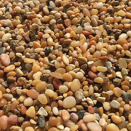 Tan (Jelly Bean) ⅜" Beach Pebbles