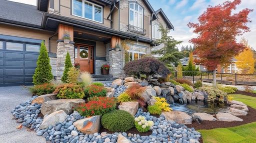 [QTAG1261] Autumn Gold Boulders 1-2' (palletized)