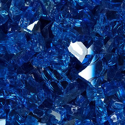 [MSIFPGSB0.5] Sapphire Blue Fire Glass 0.5" (20 lb)
