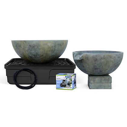 [PS58087] Spillway Bowl & Basin Landscape Fountain Kit